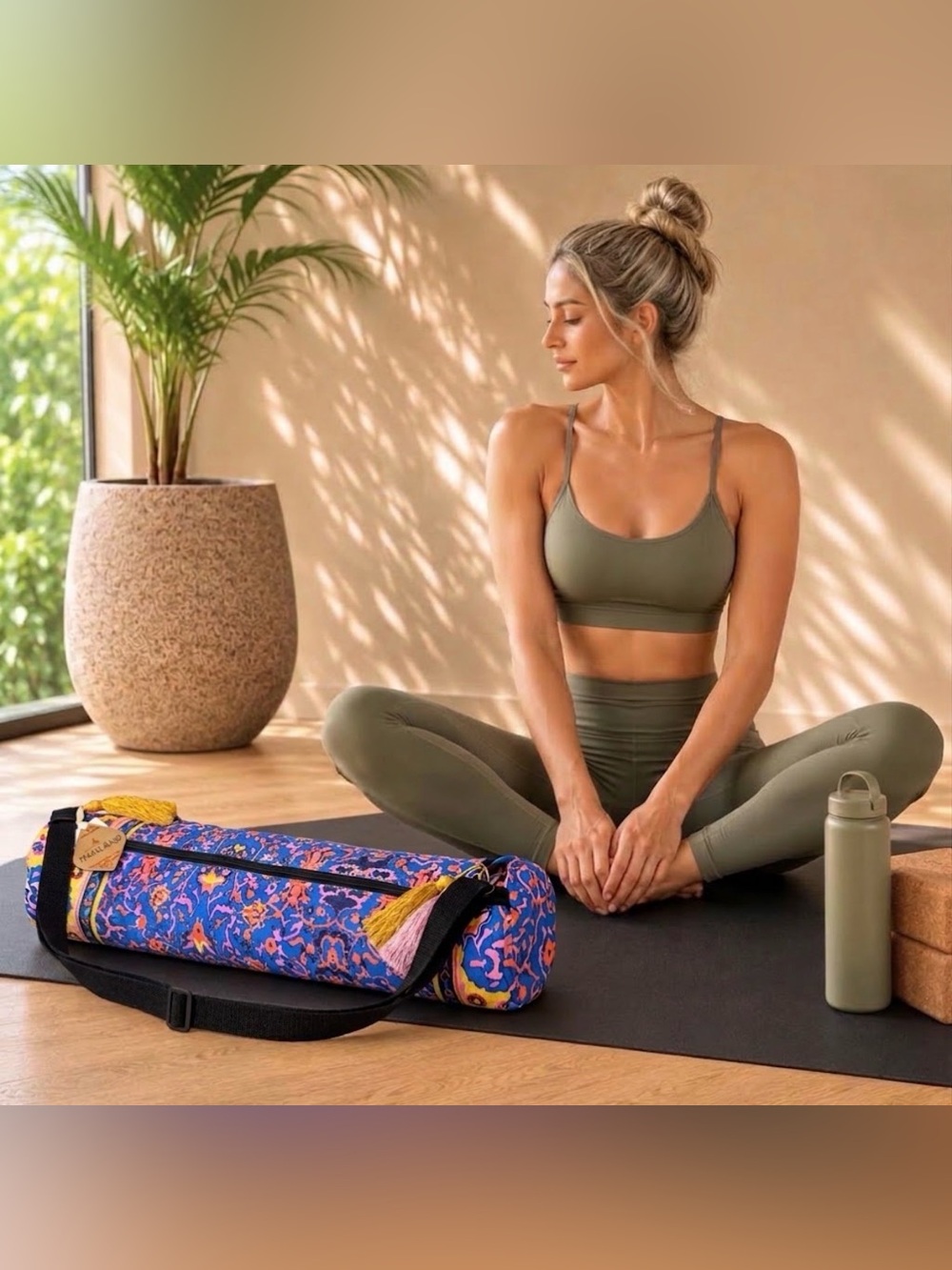 Artisan Yoga Mat-Pilates Handmade Thailand NWT- Sports, Athlesiure, LuluLemom